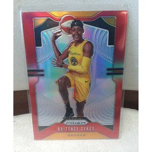 2020 Panini Prizm WNBA Red Prizm /275 Brittney Sykes #42